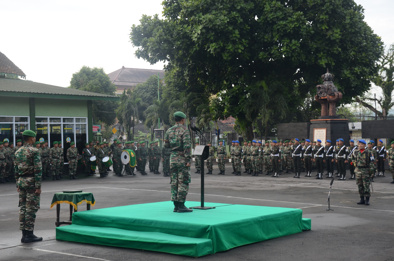 Upacara Bendera 17-An, Amanat Kasad : Memasuki Tahun Politik, TNI AD Tetap Netral
